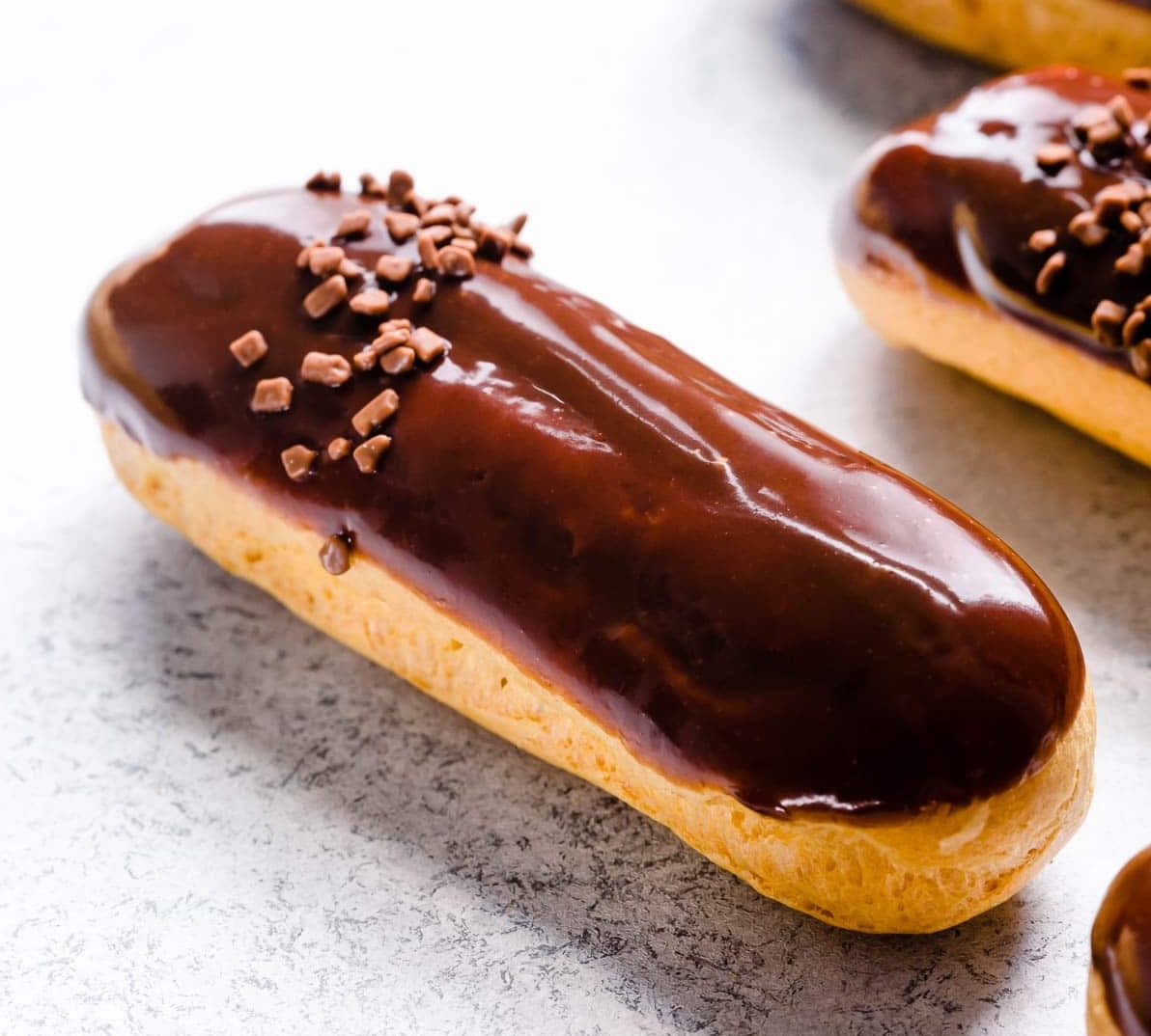 Classic eclairs picture