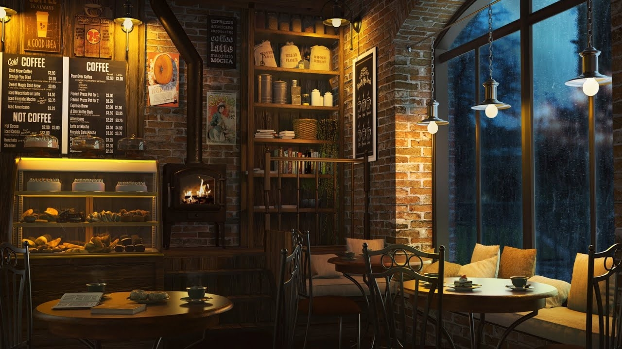 warm cafe picture